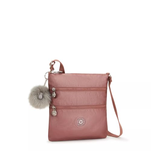 Image of Kipling Women's Abanu Medium Crossbody Bag, Lightweight, Adjustable Nylon Waist Pack with Multi-Compartment Zip Pockets