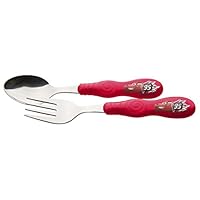 Algopix Similar Product 9 - Zak Designs Easy Grip Flatware