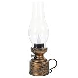 Lampe de table vintage - cette lampe à huile de style délicat et est une superbe décoration qui peut un look et de l'élégance à votre maison, lampes à huile pour une utilisation en intérieur