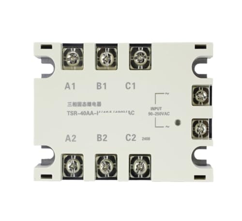 Arrancador suave trifásico TSR-80AA-H para control de motores de CA 2
