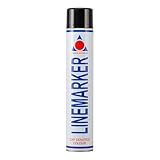 Aerosol Solutions Line Marker, Peinture en spray pour gazon et route, Noir, 750 ml (Lot de...