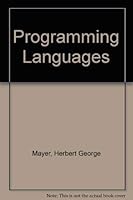 Programming Languages 0023782951 Book Cover