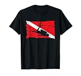 Photo Gallery scuba diving flag vintage divers gift maglietta Photo Gallery scuba diving flag vintage divers gift maglietta