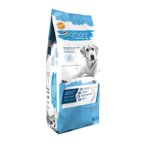 Cennamo Diamant Adult Natural Tuna for Dogs 15 kg – Food, Dry Food, High Energy, Variety Pack, High Hydrolyzed Protein