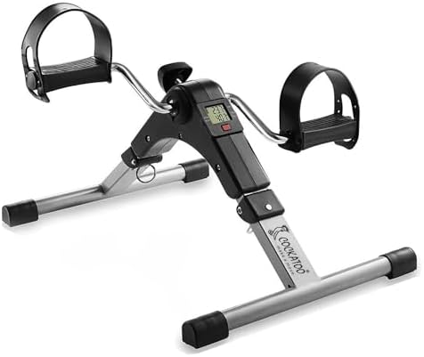 Cockatoo Step Flex Pedal Exercise with Long Handle, Exercise Cycle for Home with Non-Slip Feet, Ideal for Leg & Arm