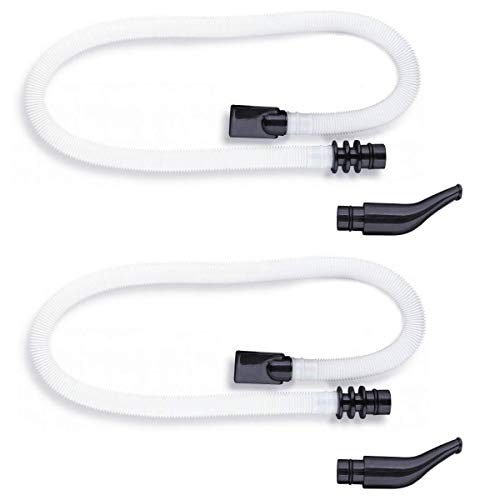 Jiayouy 2 Sets Melodica Mouthpieces Tube Set 21'/ 53cm Long Flexible Plastic Melodica Pianica Tube...