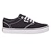 Vans Women's Atwood Shoe - Low-Top Fashion Sneakers for Work & Everyday Wear. (Canvas) Black/White. 5