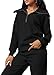 XIEERDUO Lounge Sets For Women Travel Outfits 2 Piece Fall Fashion 2025 Sweatsuit Set Winter Clothing Black M