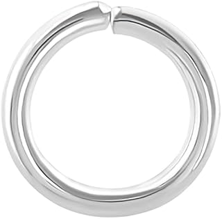 Beebeecraft 300Pcs 3 Size Gold Jump Rings 4mm 5mm 6mm 24K Gold Plated Open Jump Rings for Jewelry Making Necklace Keychains Yellow Connector