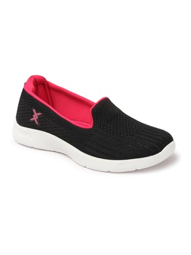 Image of Carlton London Breathable Knit Slip-On Sneakers - Lightweight Comfort for Everyday Wear