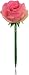 Trendzy Dezigns Flower Pens Set of 5 Pink Rose Ballpoint Pen for the Office, Wedding, Unique Gift