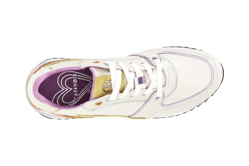Baskets en cuir CAFèNOIR C1DN1660 chaussures tendance profils couleurs