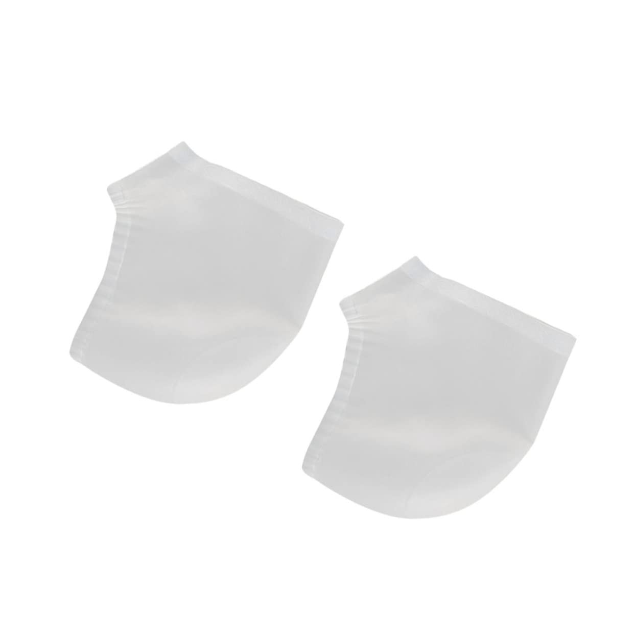 FOMIYES 3sets Comfortable Silicone Heel Covers for Ankle Socks Heel Protective Sleeve for Foot Care 2pairs*3