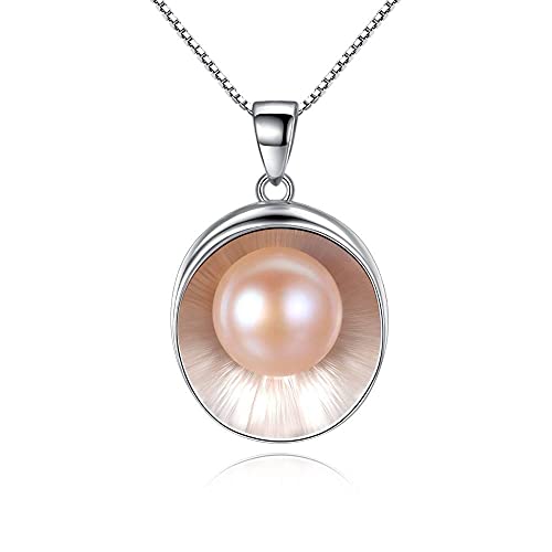 Collier perle de coquillage argenté pour sublimer vos tenues de bureau