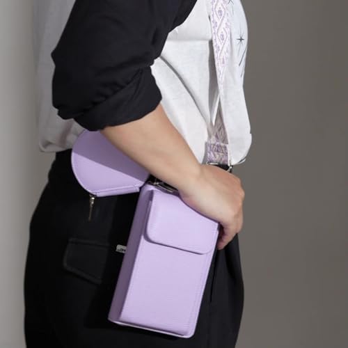 Valentoria Small Crossbody Bag Cell Phone Purse Wallet Leather Card Clutch Handbag for Women2