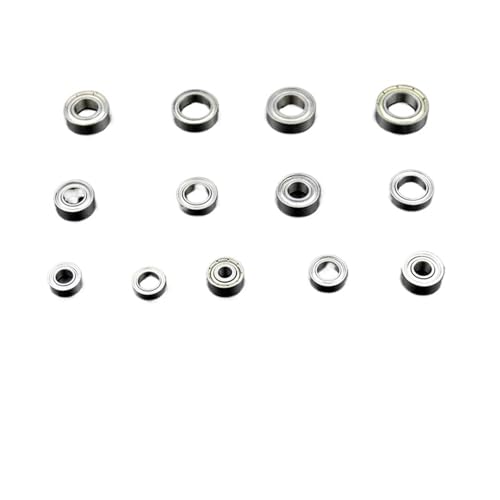 Rodamientos miniatura MR105 ZZ de 5 x 10 x 4 mm para alta velocidad 2Z 6