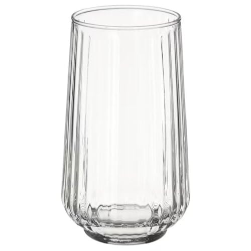 IKEA Jarrón GRADVIS, 15 cm, cristal transparente