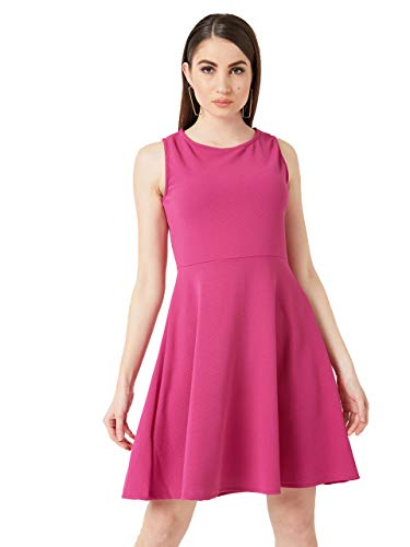 Image of Miss Olive Women's Polyester Skater Knee-Length Dress