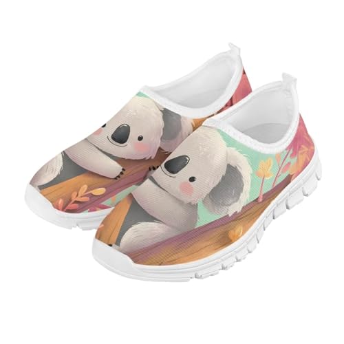 Athletics Shoes for Boys Girls,Kids Easy-to-Put-On Low-Top Shoes Children's Slip On Flats Sneakers Size 11 to 15