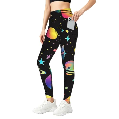 Leggings para mujer con bolsillos elásticos desde talla S hasta 4XL