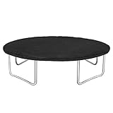 trampolin 430 randabdeckung Einfache Befestigung -- Die Regenabdeckung lässt sich mit den Metallösen und der Nylonschnur einfach und fest am Gestänge des Trampolins befestigen.