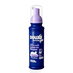 DOUXO® Skin & Coat SPA – Ultra-Safe Low-Stress Refresh Leave-on Mousse for Cats, 10 fl oz, Leaves The Coat Clean, Refreshed, Soft, Radiant and Smelling Great, Skin-Friendly Formula