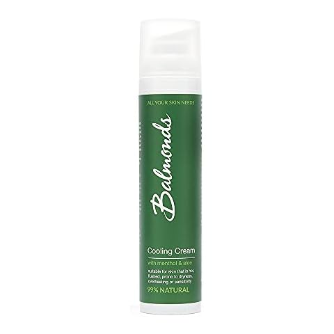 Balmonds Cooling Cream 100 millilitres Natural Lotion with Menthol and Aloe Vera for Eczema and Rosacea Cover