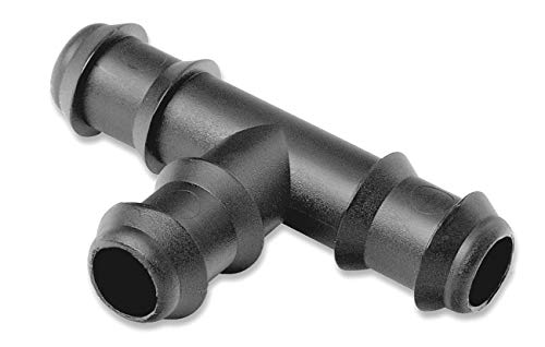 Abrisa Te para manguera de riego, Negro