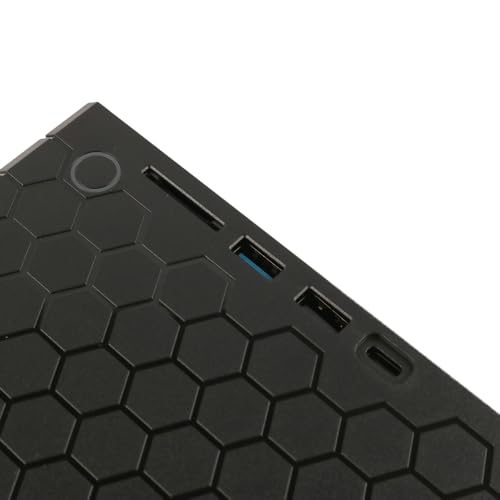 Laroal Zewnętrzny napęd DVD, zewnętrzny napęd CD USB 3.0 typu C, przenośny czytnik nagrywarek CD/DVD ze slotem SD/TF, 2 porty USB, napęd optyczny, odtwarzacz DVD do laptopa