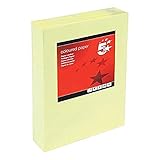 Tamaño A4 Dohe 30201 - Pack de 500 hojas de papel, A4, color amarillo