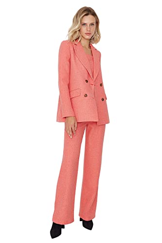 Blazer à carreaux standard Trendyol femme, la veste idéale pour le bureau
