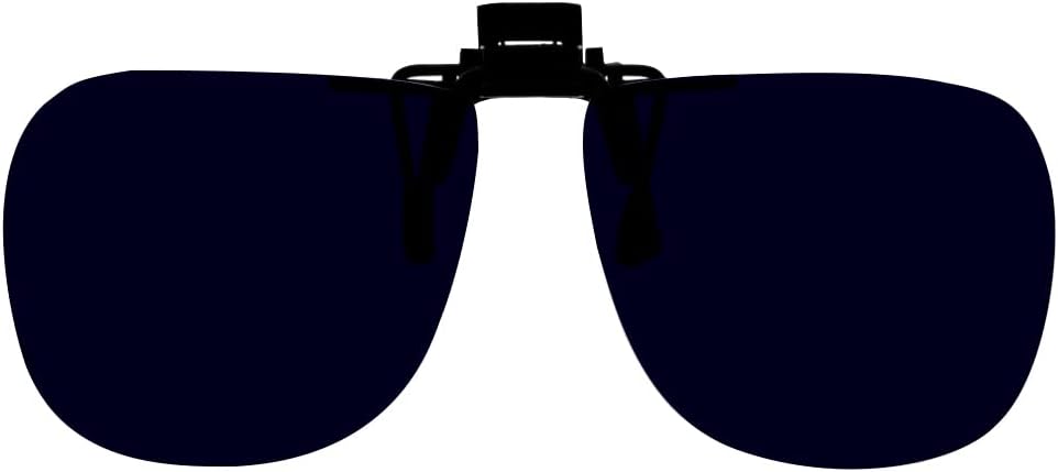 Cobalt Blue Clip On Flip Up Safety Glasses for Welding, Metal Fabrication, Hot Glass Working, Foundry Work, Shades 4, 6, 8