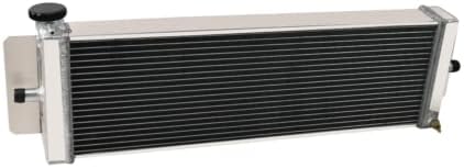 2 Row Air to Water Intercooler Aluminum Heat Exchanger 24"x8" Core Superchar 56mm Aluminum Radiators