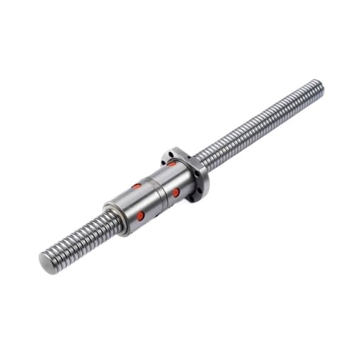 Vis à billes C7 de haute précision DFU2005 filetage gauche 1100mm pour guidage linéaire rigide