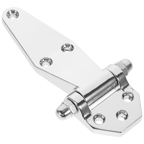 Gatuida Charnière en T Robuste en Acier Argenté pour Boîtier Industriel Charnières de Porte de Type T Adaptées aux Armoires Électriques et Équipements d'Automatisation Couleur Aléatoire