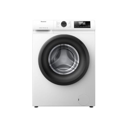 Hisense WF1Q8041BW - Lavatrice con funzione vapore, 8 kg, 1400