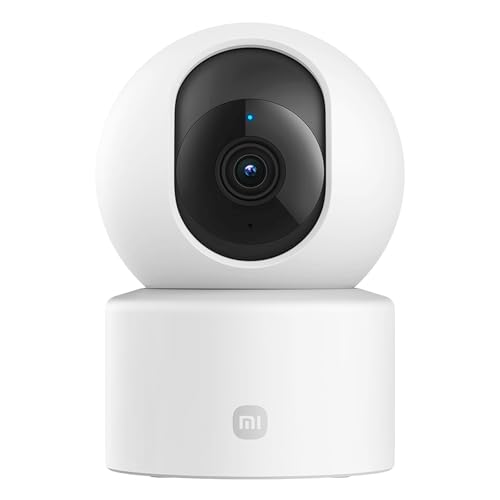 Xiaomi Smart Camera C301 - Camara Vigilancia WiFi Interior 2K 2304p (3MP), Rotación 360°, Visión Nocturna en Color, Detección de Movimiento con IA, Soporte para Tarjeta SD - Blanco