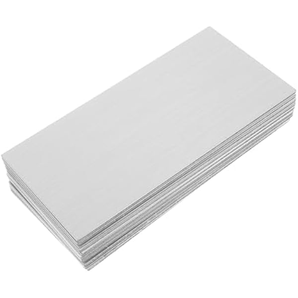 Levemolo 10 Szt. Sztuk Samoprzylepnych Aluminiowych Płytek Ochronnych Do Kuchni i Łazienki Łatwy Montażu Backsplash Ścianę Metalowa Osłona Przeciwsplashowa Do Kuchenki Trwały i Odporny