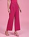 GRAPENT Maternity Dress Pants Womens Business Pants Dress Slacks Business Casual Pants Plus Size Pants Womens Slacks Elastic Waist with Pockets Color Petite Magenta Size X-Large Size 16 Size 18