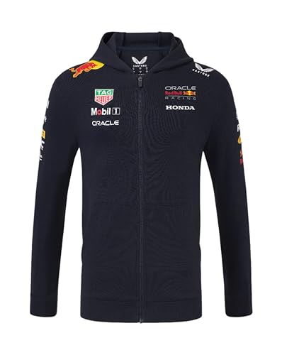 Red Bull Racing F1 Kid's 2025 Team Full Zip Hoodie