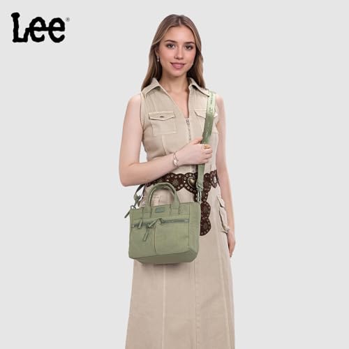 Image of Lee Small Crossbody Bag for Women Nylon Tote Bag with Multiple Pockets