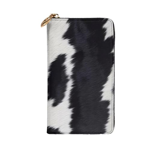 Cowhide Womens Long Wallet Purse,Pu Leather Clutch Bag With Zip Card Holder Case Credit Coin Wallets2