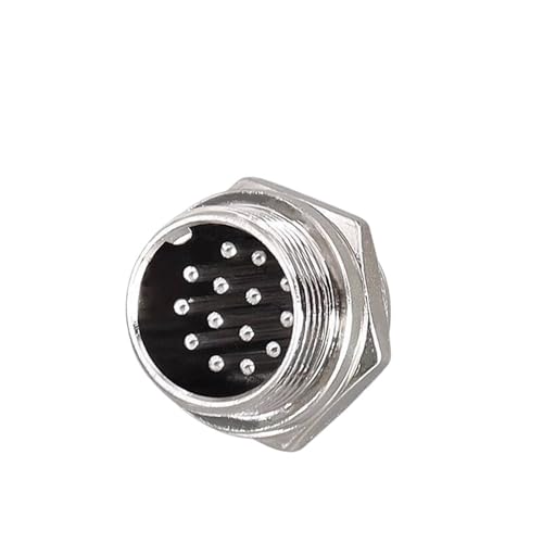 Connecteur GX20 14 broches mâle type prise châssis circulaire de 20 mm