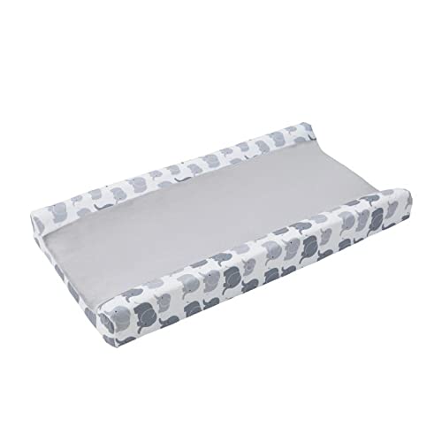 Cambiador de pañales para recién nacidos, cubierta para cambiador, cubierta para cambiador de bebé, regalo para bebé, guardería, recuerdo de bebé (gris, talla única)