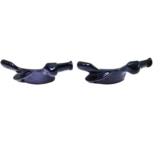 Image of Tire Changer Duck Head 4-120129B Fit for Corghi Hunter TCX MTS Tire Changers, Wing Style Black Plastic Duck Head for Workshop Tire Changer Replace, 2 PCS