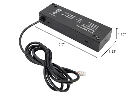 Image of WAC Lighting EN-BT96-24, Basics & Gemini 24VDC Remote Power Supply 96W 120VAC Input with 6ft Lead Wire and Basics & Gemini Connector