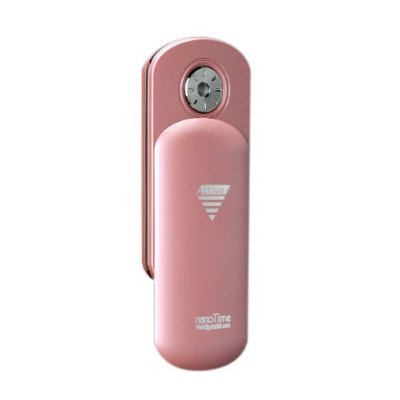 Nano Time Leather Pouch - Handy Moist Mist Gloss Pink Champagne - Only Very nanoparticles <38325>