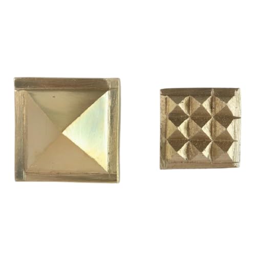 Brass Pyramid Vastu Remedy for NW Direction, 1.5 Inch