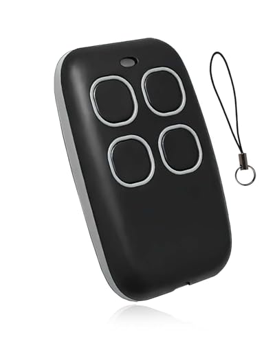 Mando a Distancia Garajes Puertas Universal 4 en 1 433mhz Multifrecuencia 250 a 915 MHz Telecomando Rolling Code Mando Puerta Garaje Código Variable Programable para Varias Garaje Puertas Automaticas