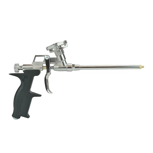 Sigill - Pistola Professionale per Schiuma Poliuretanica, Struttura in Metallo, Dosaggio Preciso e Controllato, Per Uso Continuativo e Intenso, Ideale in Edilizia, Fai-da-Te e Installazioni Tecniche